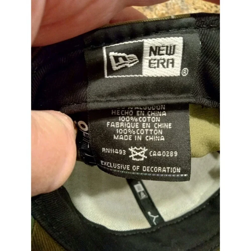 Cleveland Cavaliers New Era 59fifty Camo Snapback Hat - Picture 9 of 11
